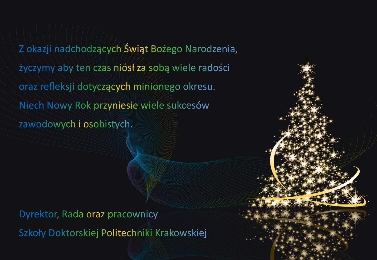 Życzenia z okazji Świąt Bożego Narodzenia