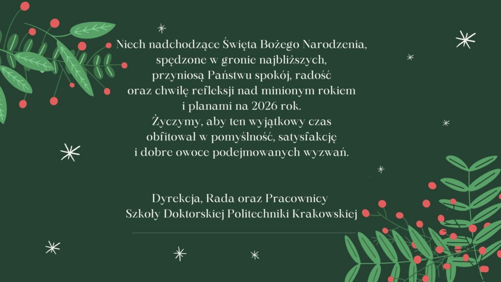 Wesołych Świąt Bożego Narodzenia